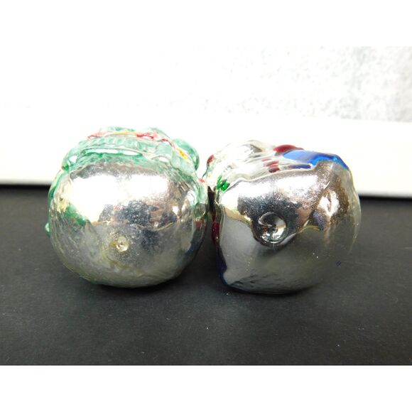 Blown Glass Christmas Ornaments German House & Nutcracker 3 inch - Picture 8 of 9